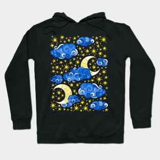 Fairytale Weather Forecast Print Hoodie